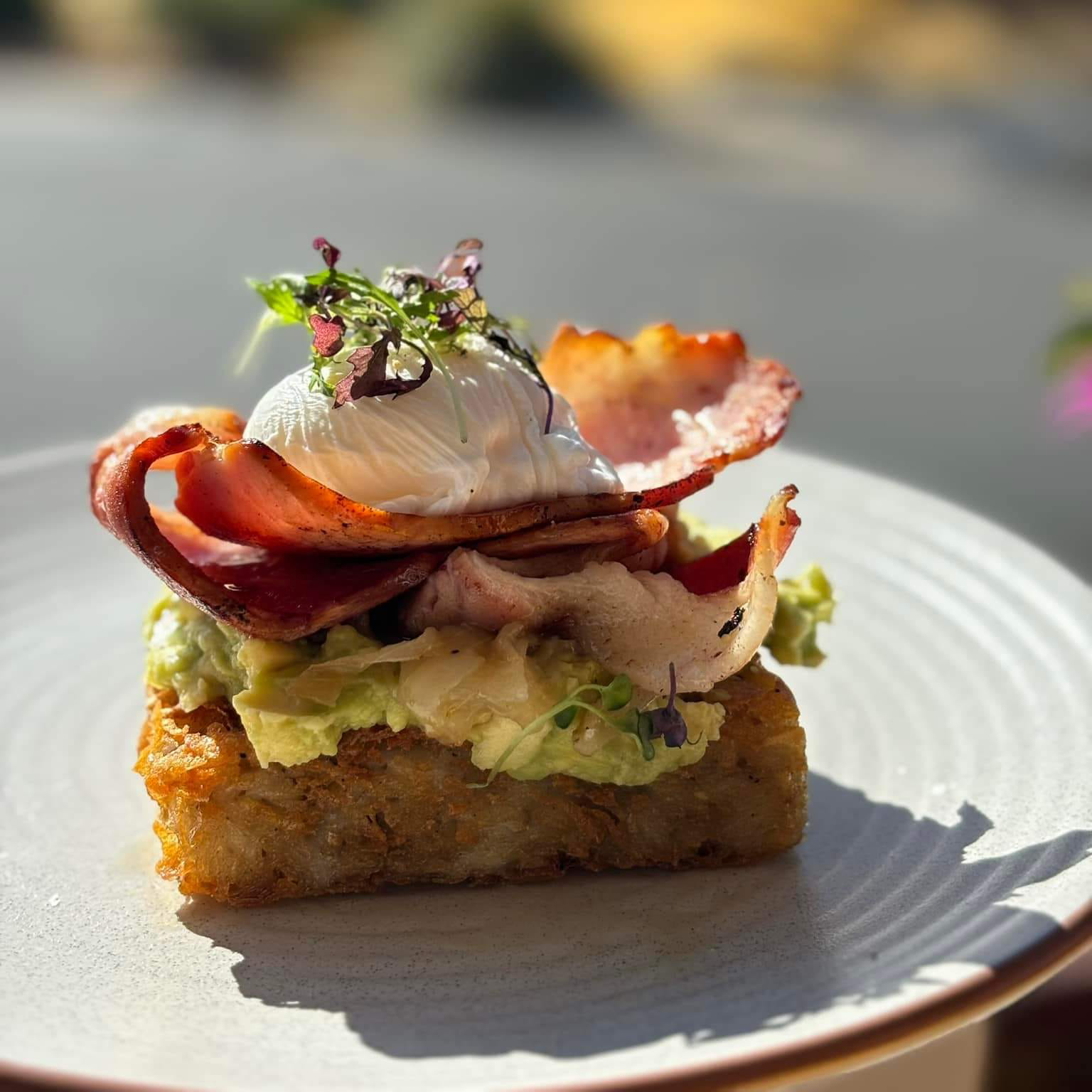 Breakfast burger