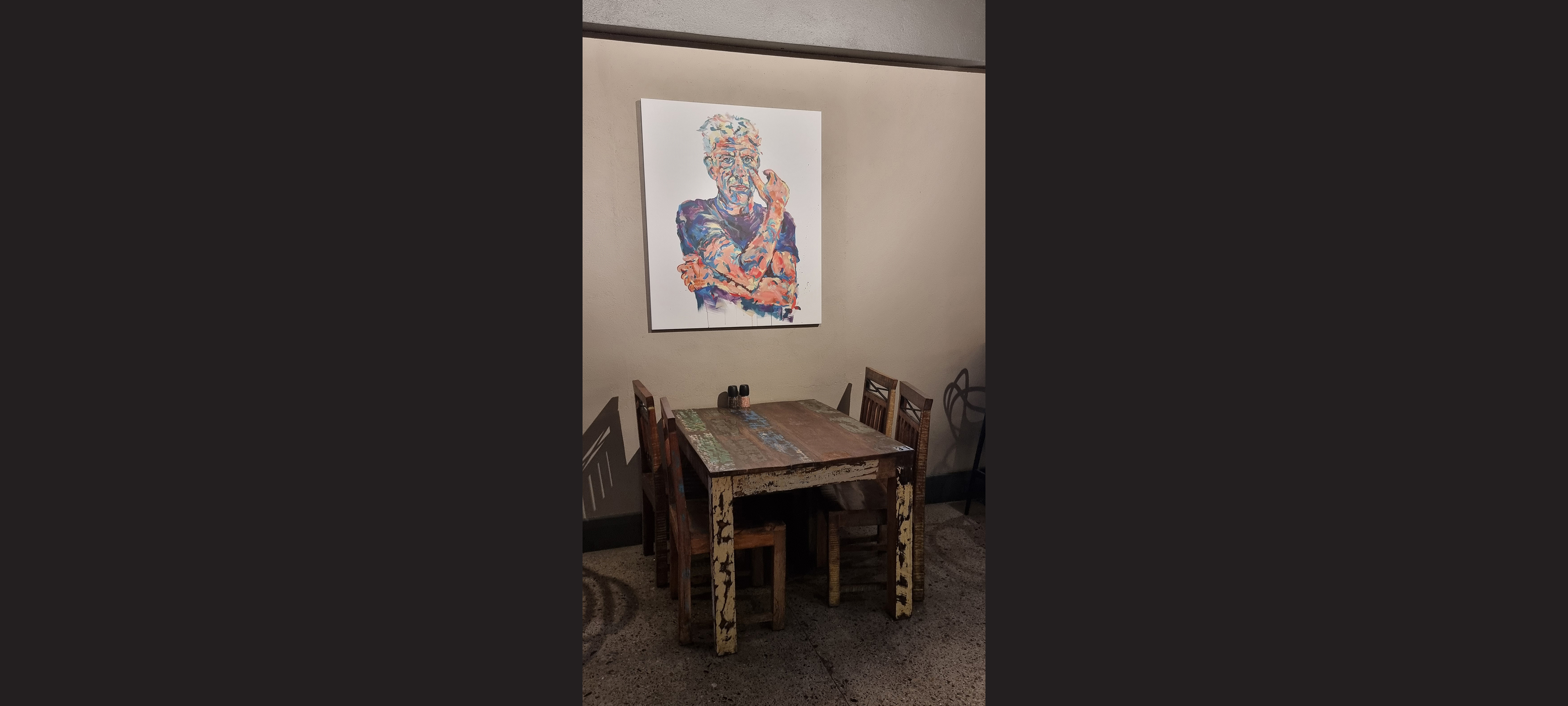 Art in the cafe